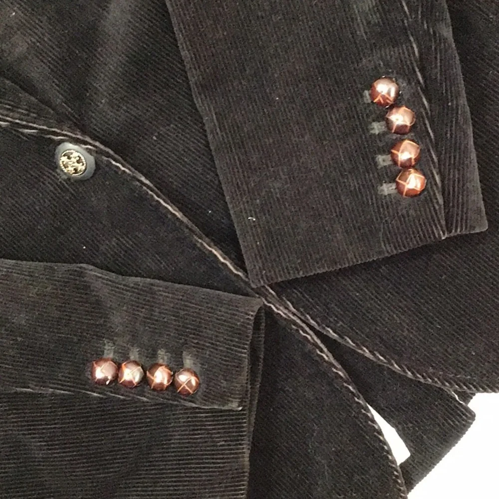 J. Crew espresso brown corduroy vintage blazer 10